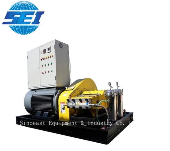 Hochdruck-Wasserstrahl-Reinigungsmaschine mit Dieselmotor für Industrie- und Landwirtschaftsflächen
