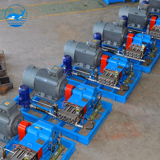 Hochdruck-Wasserstrahl-Reinigungsmaschine mit Dieselmotor für Industrie- und Landwirtschaftsflächen
