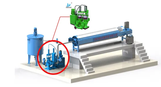 Triplex Hochdruck-Wasserkolbenpumpe für die Fliesenindustrie